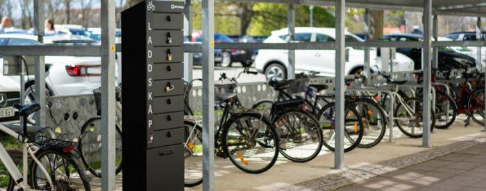 Laddskåp För Batterier Till Elcyklar, Campus Karlskrona | BTH ...